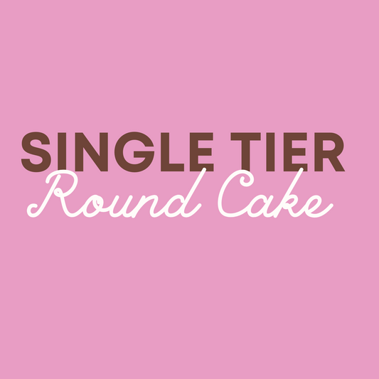Single Tier Round Cake