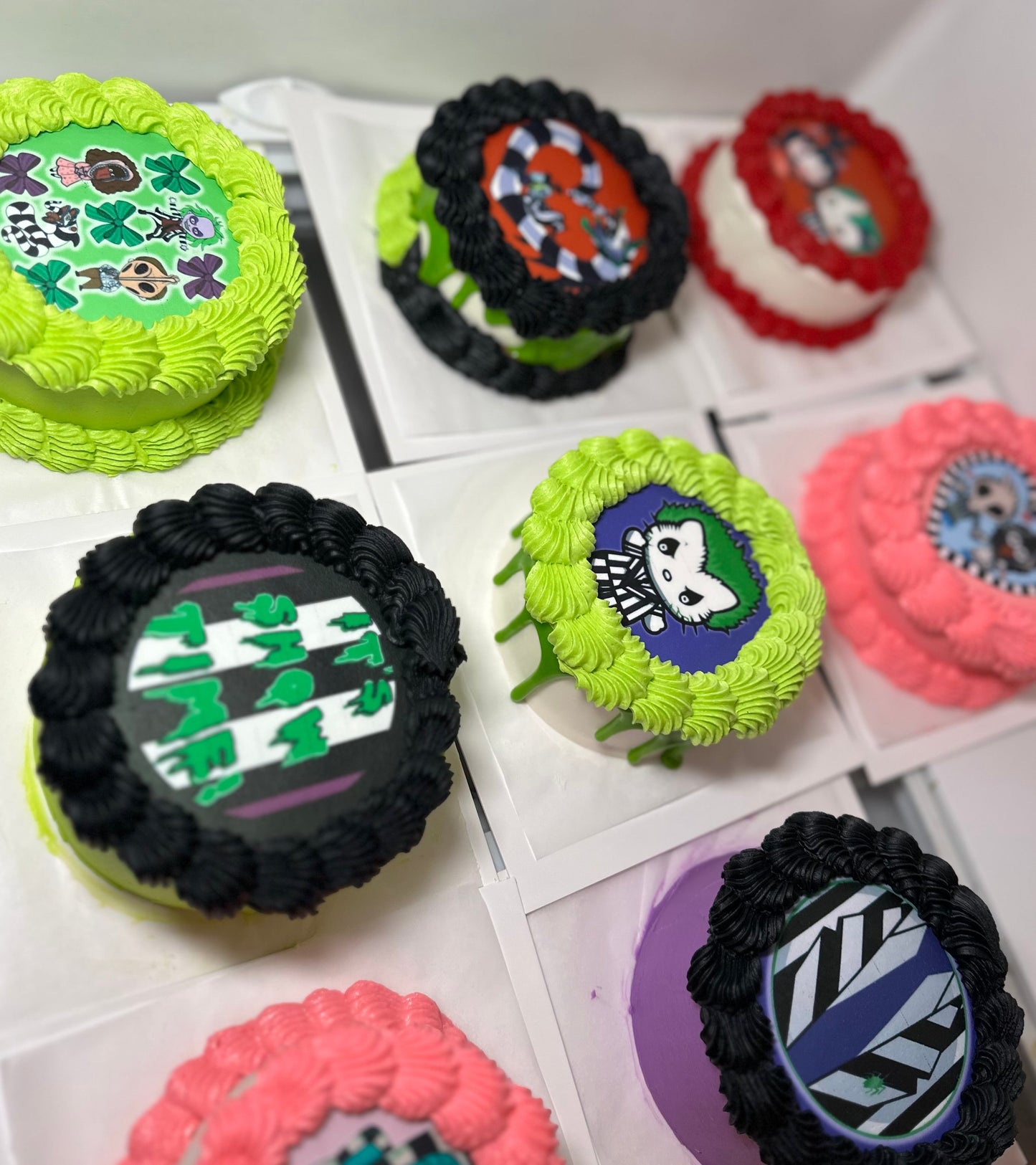 Halloween Bento Cakes