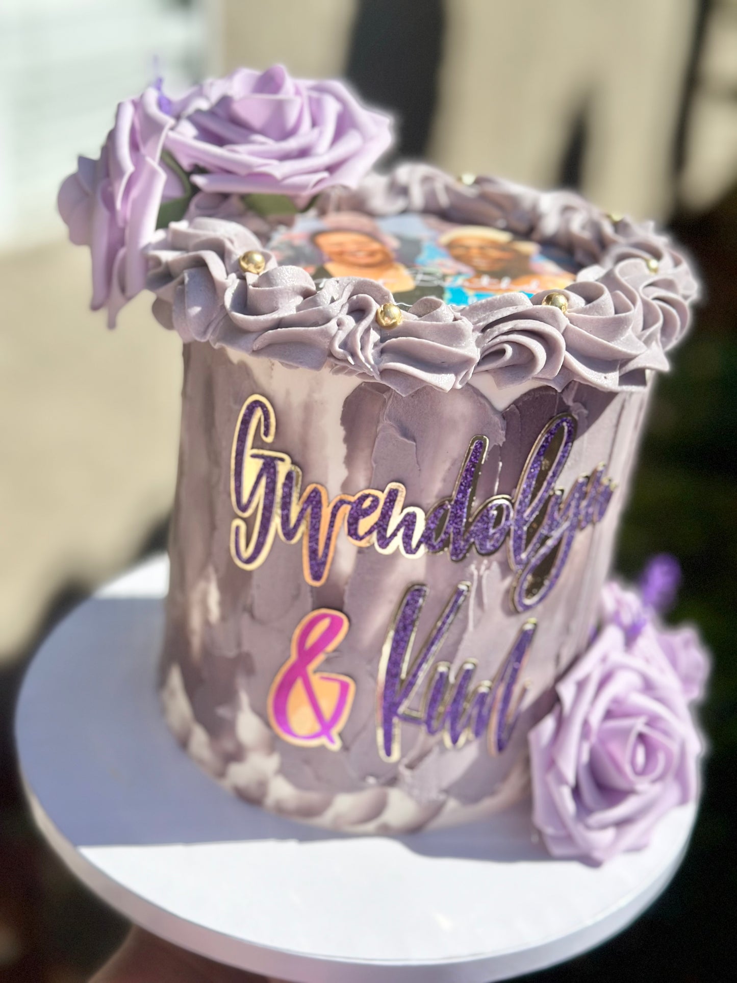 Single Tier Round Cake
