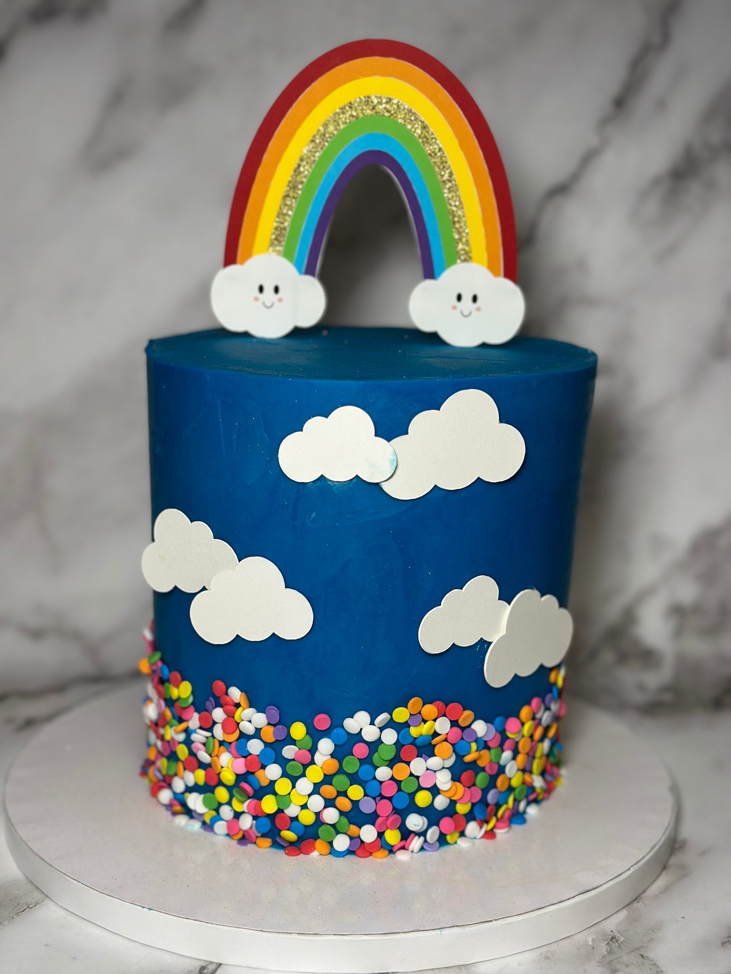 Single Tier Round Cake