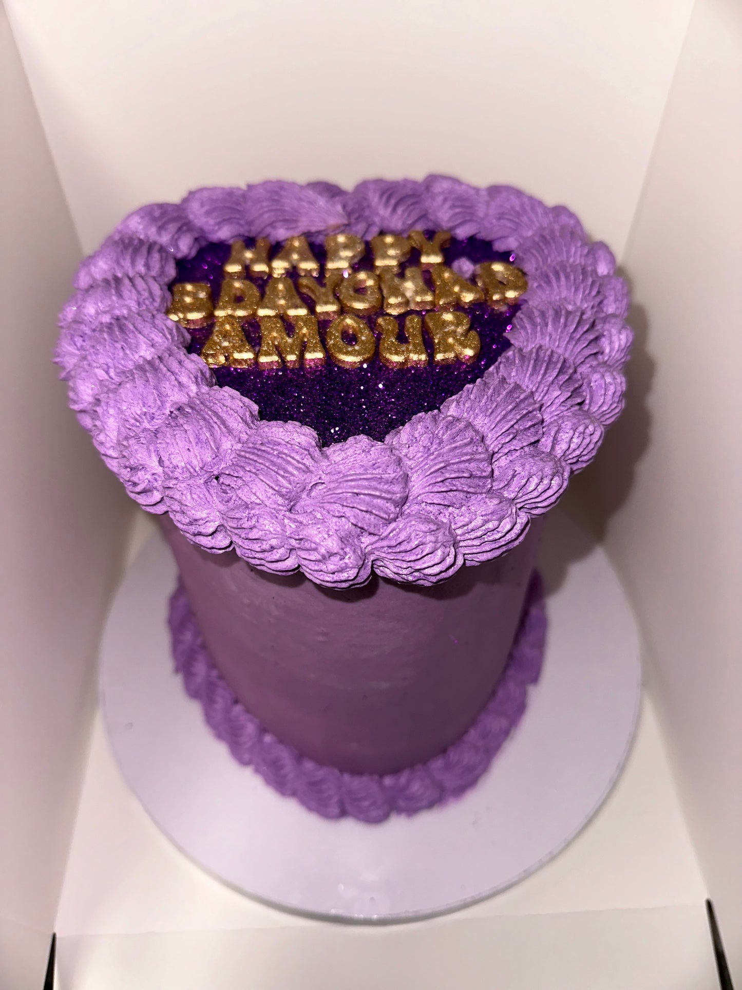 Single Tier Heart Cake (Tall)