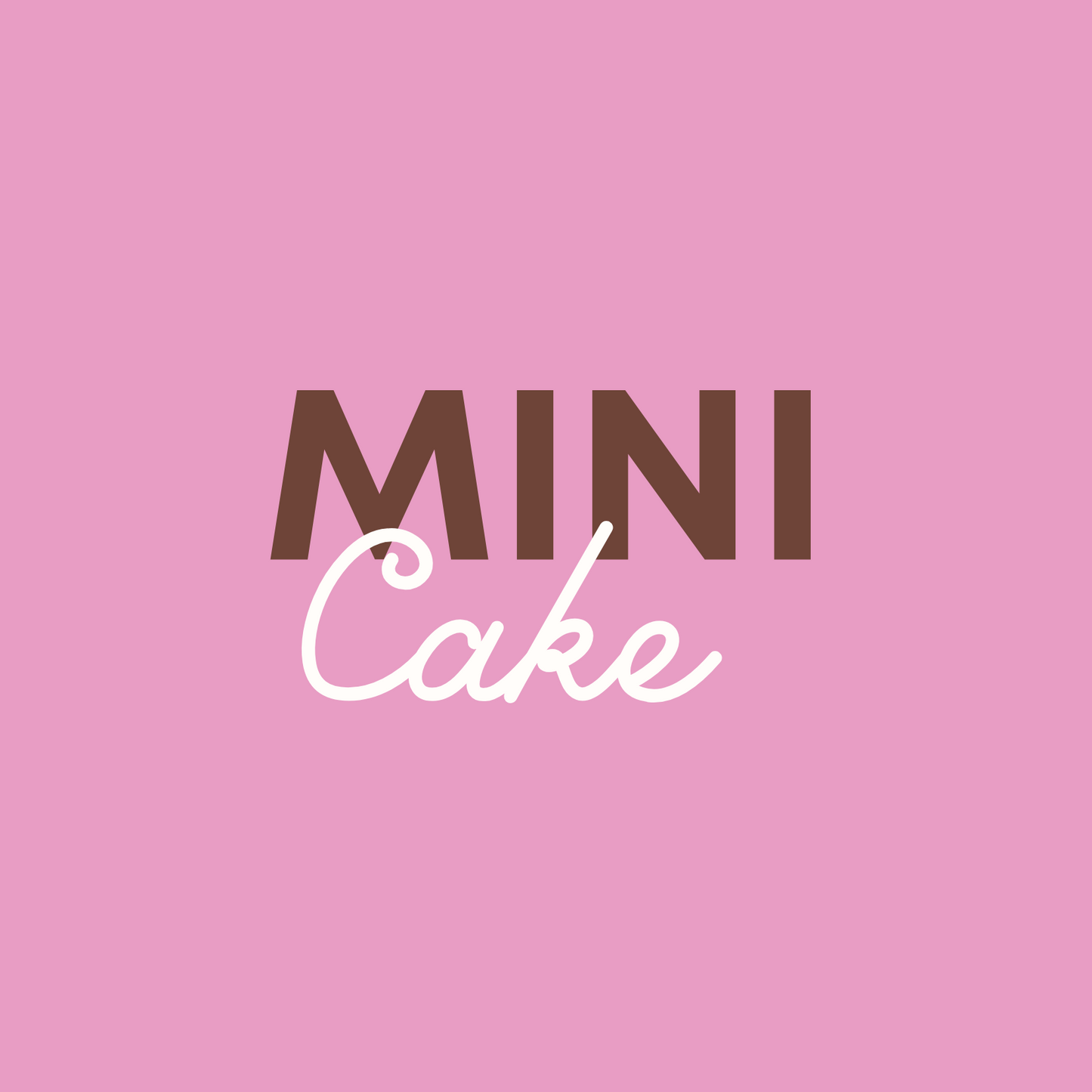 Mini Cake (Round 4”)