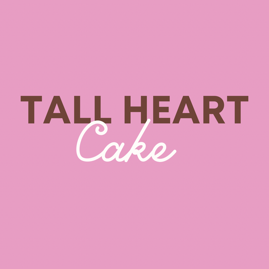 Tall Heart Cake