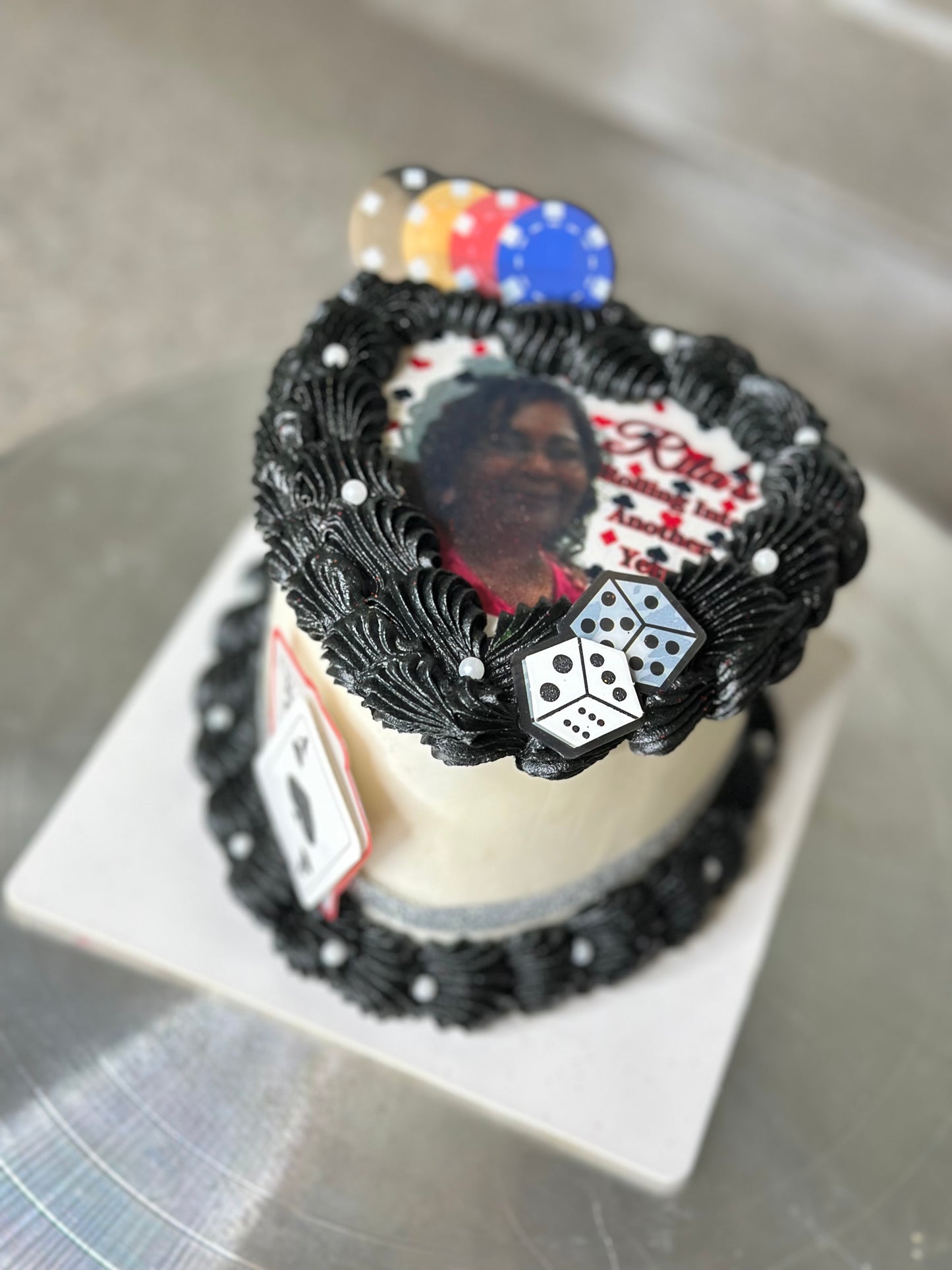 Mini Cake (Heart 4”)