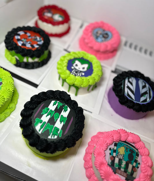 Halloween Bento Cakes