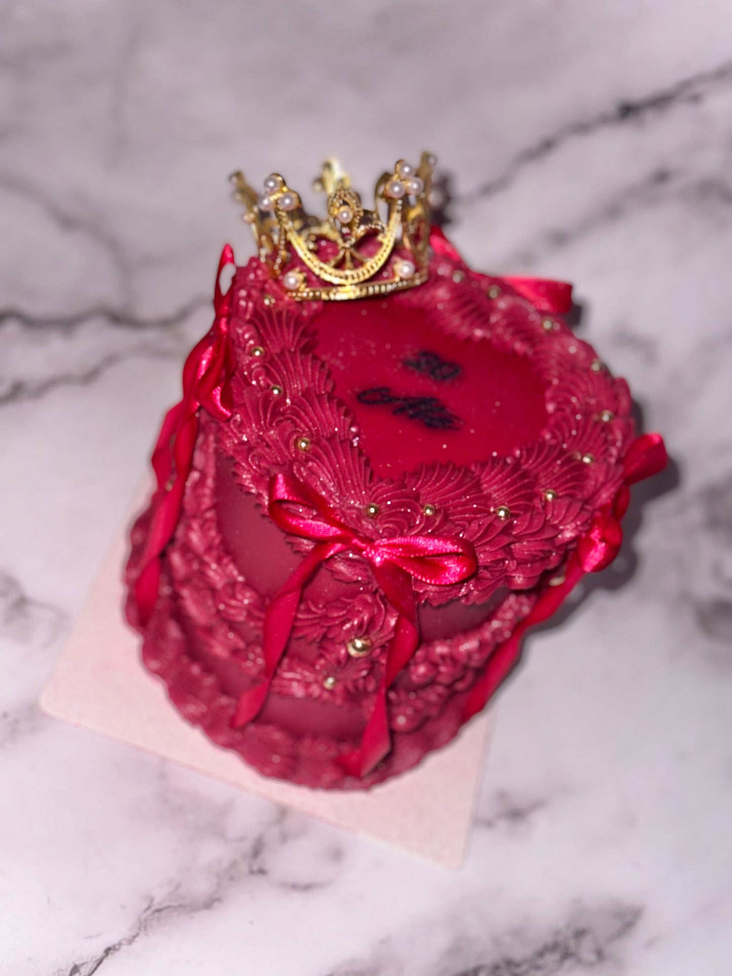 Mini Cake (Heart 4”)